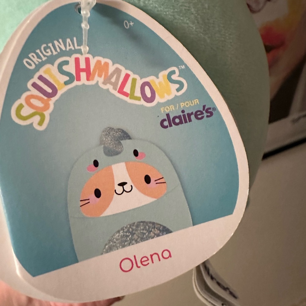 NWT Squishmallow Olena the cat in dinosaur costume 8” - Picture 4 of 5